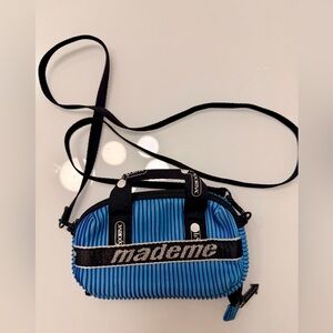 Mademe x LeSportsac Blue Lenticular Mini Bag with Strap
